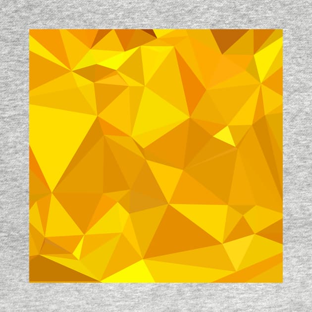 Peridot Yellow Abstract Low Polygon Background by retrovectors